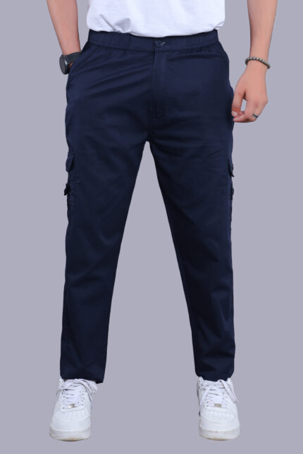 Navy Blue Cargo Pant